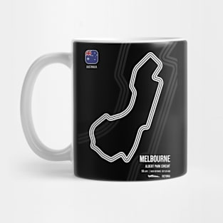 Melbourne Race Track (B&W) Mug